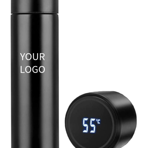 Smart Digital Water Bottle with LED Temperature Display